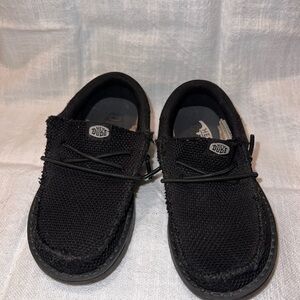 Hey Dude Black Slip-On Loafers